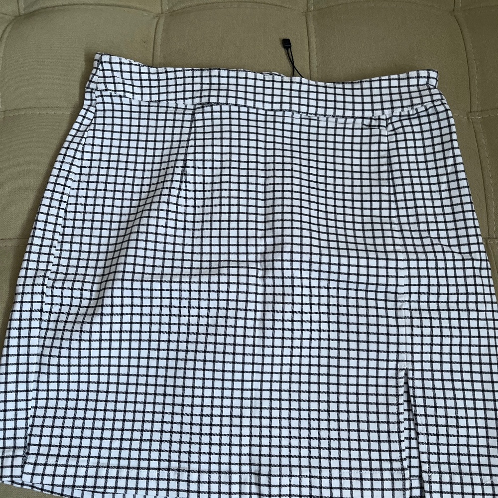 garage slit mini skirt size M
